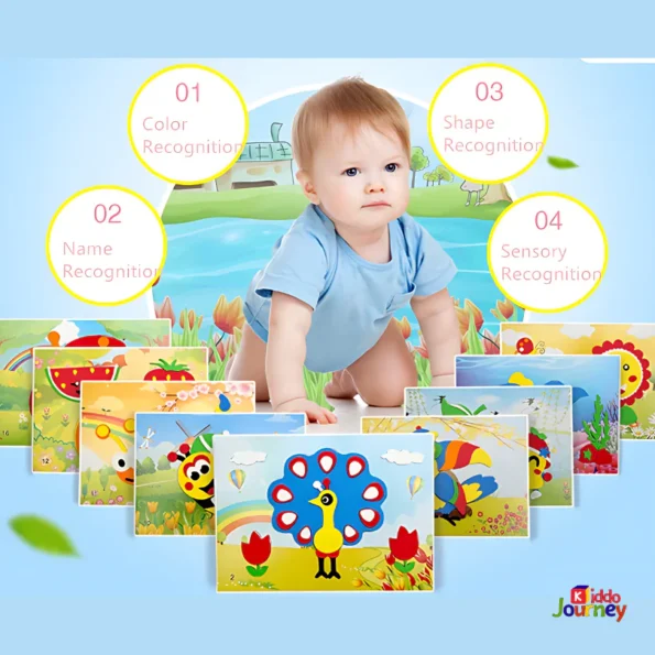 Creative Animal Foam Sticker Puzzle - Image 6